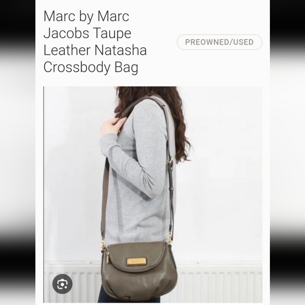 Marc By Marc Jacobs Crossbody Leather Bag